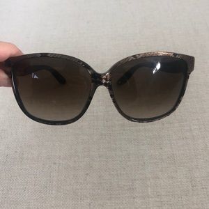 Jimmy choo sunglasses in perfect condition! Case not included.